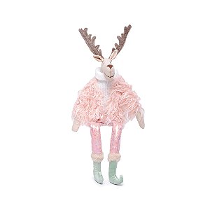 Rena Sentada Rosa e Verde