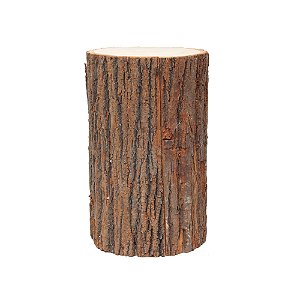 Tronco Decorativo Marrom 20cm