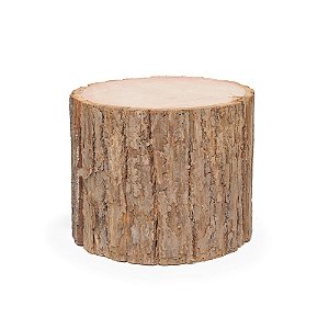 Tronco Decorativo Marrom 10cm