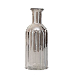 Vaso de Vidro Liso Ion Cinza G