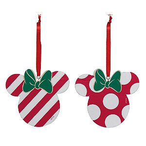 Enfeite para Pendurar Mickey e Minnie 11cm