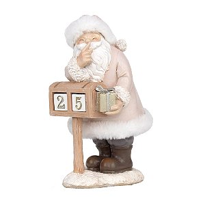 Noel Decorativo com Caixa De Data Natalina