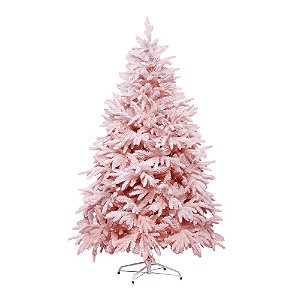 Árvore Nevada Andes Rosa e Branco 1,20m com 728 Hastes