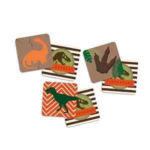 Lembrancinha Licenciada - Jogo Da Memória Dinossauros