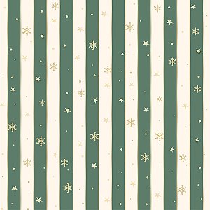 Saco Metalizado 20X29 Noelle Verde - 50 Un