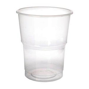 Copo Descartável Cristal Maleável 200ml - 25 Un
