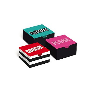 Caixa Divertida Para 6 Brigadeiros Emergência Sortido 12x8x3,5cm - 10 Un