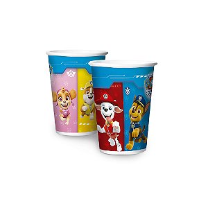 Copo Papel 180ml Patrulha Canina - 12 Un