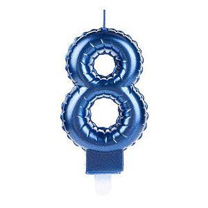 Vela Balão Azul Número 8 - VOA08