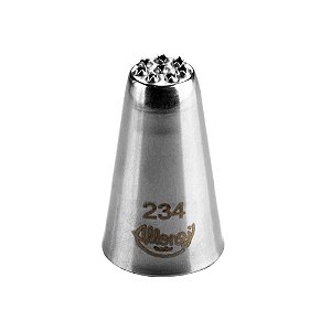 Bicos para Confeitar Chuveirinho Aço Inox Nº234 - Cromus Allonsy