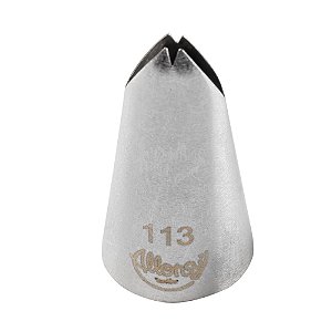 Bicos para Confeitar Folha Aço Inox Nº113 - Cromus Allonsy