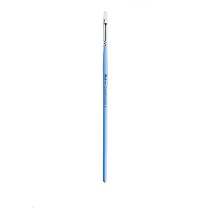 Pincel Artístico N4 - Chanfrado Azul Ciano - Cromus Allonsy