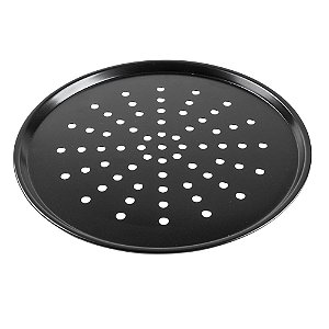 Forma Aço Carbono Assadeira 32,5X32,5X1,5cm - Perfurada
