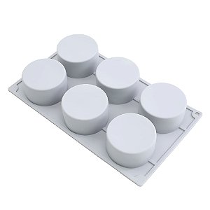 Forma de Silicone 29,5X17X2,7cm - Monoporção Cilind - Cromus Allonsy