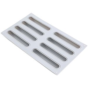 Forma de Silicone 29,4X16,8X2,5cm - Monoporção Eclair - Cromus Allonsy