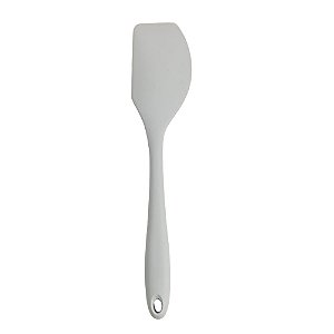Espátula de Silicone 29cm Curva Cinza - Cromus Allonsy