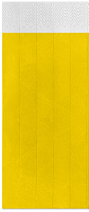 Pulseira Para Eventos Amarelo Neon - 40 Un