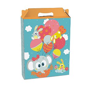 Caixa Maleta Retangular Vertical Baby Zoo P 15X6X18