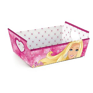 Cesta de Cartão Barbie Gloss Mg 27X18,5X9,5