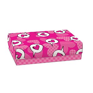 Caixa Box Love Cartoon GG 39,5X28,5X9