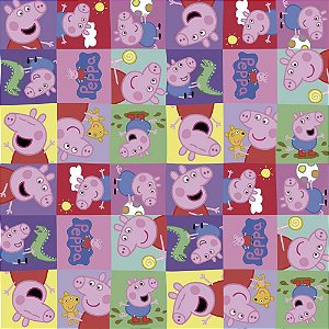 Saco 35X54 Peppa e George - 40 Un