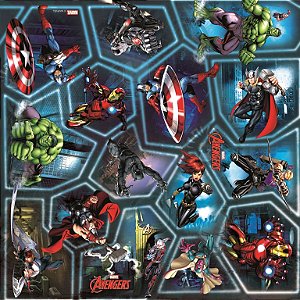 Saco 45X59 Avengers Heroes - 25 Un