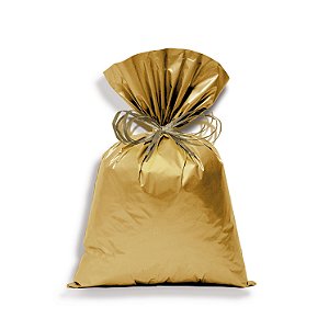 Saco Metal 25X37 Ouro Opacque - 50 Un