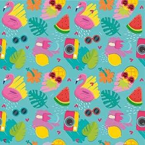 Saco Perolado 25X37 Summer - 50 Un