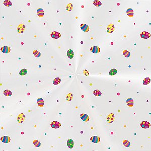 Saco Transparente 15X22 Páscoa Fun - 100 Un