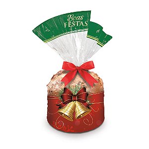 Saco Transparente 25X35 Tradicional Barrado 500G - 100 Un