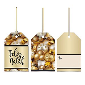 Tags de Para Então e Natal 5X8 - 12 Un