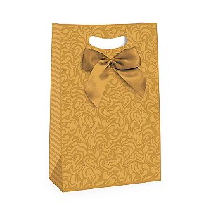 Caixa Flex Decor Ouro M 22X9X32
