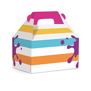 Caixa Maleta Kids Festa Das Cores M 12X8X12 - 10 Un