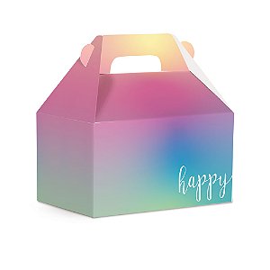 Caixa Maleta Kids Happy M 12X8X12 - 10 Un