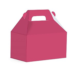 Caixa Maleta Kids Liso Pink G 15X10X15 - 10 Un