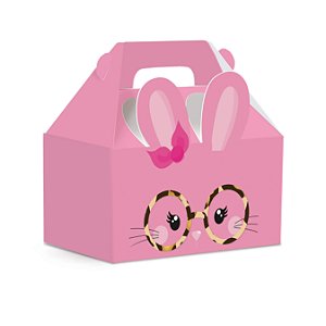 Caixa Maleta Kids Play Rosa M 12X8X12 - 10 Un