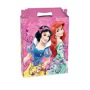 Caixa Maleta Ret Vertical Princesas Arabesco M 18X7,5X21