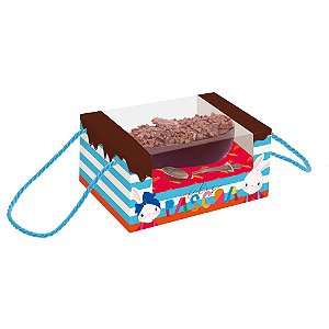 Caixa Practice Alta com Alça 350G Brilho de Páscoa - 6 Un