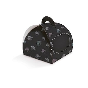 Caixa Valise4 Brigadeiros Gourmet Fun 8,5X8,5X7 - 10 Un