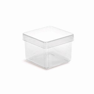 Caixinha de Acrilico Tranparente 4,5X4,5X4 - 8 Un