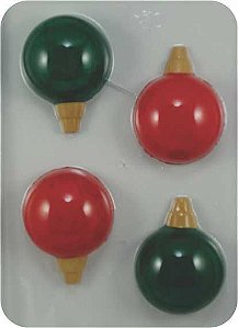 Forma Bola Natal - 10 Un