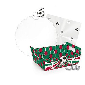 Kit Cesta Gds Clubes Verde/Vinho Mg 27X18,5X9,5
