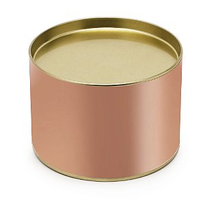 Lata para Doces Rose Gold 7X10cm