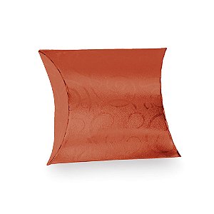 Mini Caixa Almofada Glamour Vermelha P 8X2,4X7,5 - 10 Un