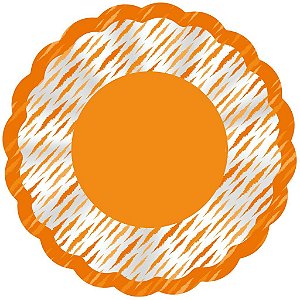 Poli Redondo Veneza Laranja 68cm - 50 Un