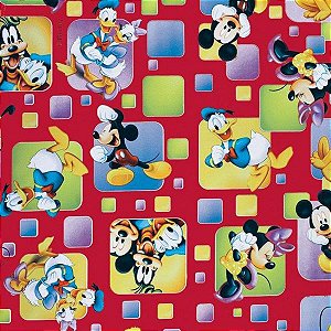 Saco 10X14 Familia Disney Cereja - 100 Un