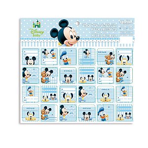 Cartela Adesiva de Para Mickey Baby - 2 Un