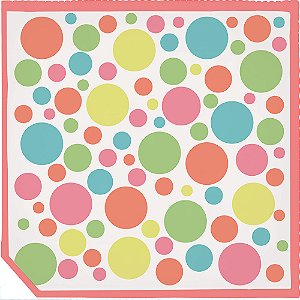 Express Tecido com Bordado Candy Colors 35X35 - 10 Un