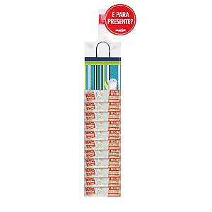 Kit Presente Saco Aut Serviço com Clip Strip S M26X19,5X9,5