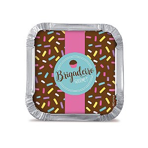 Marmitinha Gourmet Granulado P 5,5X5,5X3 - 12 Un
